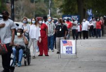 Condados de Texas baten récords de participación en votación anticipada Texas.
