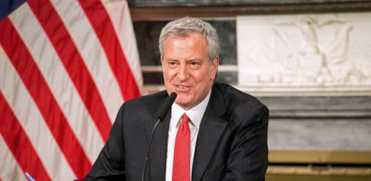 Bill de Blasio.