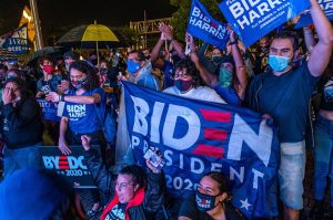 EE.UU. celebra la victoria de JoeBiden (2)