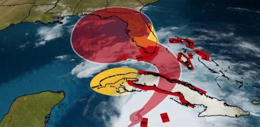 Depresión tropical Eta.