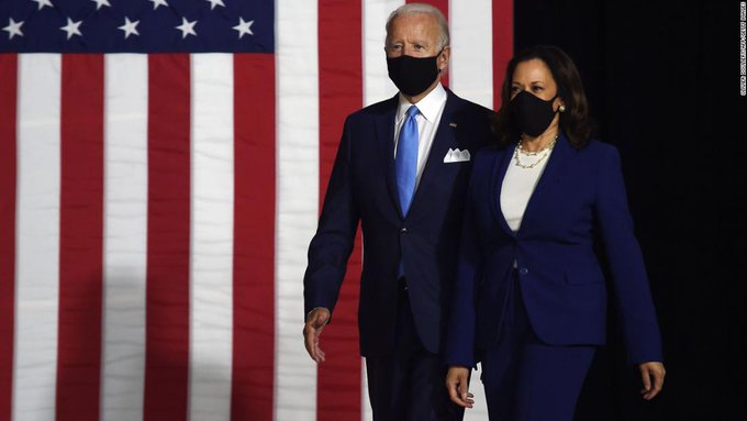 Kamala Harris y Joe Biden.