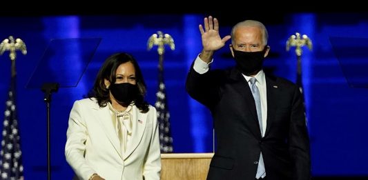 Kamala Harris y Joe Biden