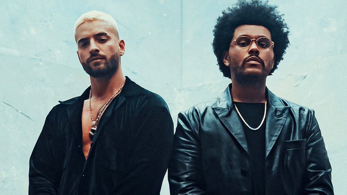 Maluma y The Weeknd.