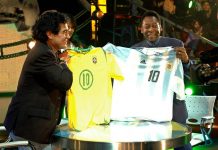 Pelé y Maradona