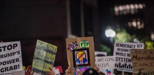protesta en Nueva York