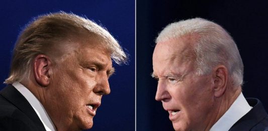 Trump y Joe Biden