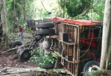 Al menos 17 muertos y 25 heridos al volcar un camión en Nicaragua accidente