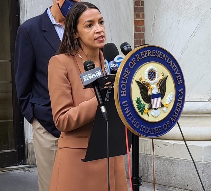 Alexandria Ocasio-Cortez.
