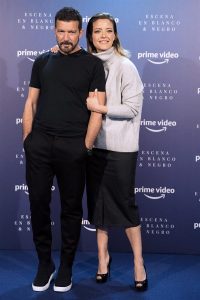 Antonio Banderas y la periodista Mar&iacute;a Casado