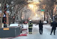 La explosión de Nashville vino de un vehículo que avisaba de una bomba Nashville.