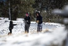 Las tormentas invernales sorprendieron este jueves a los estados del norte de México (3)