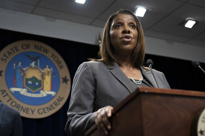 Letitia James.