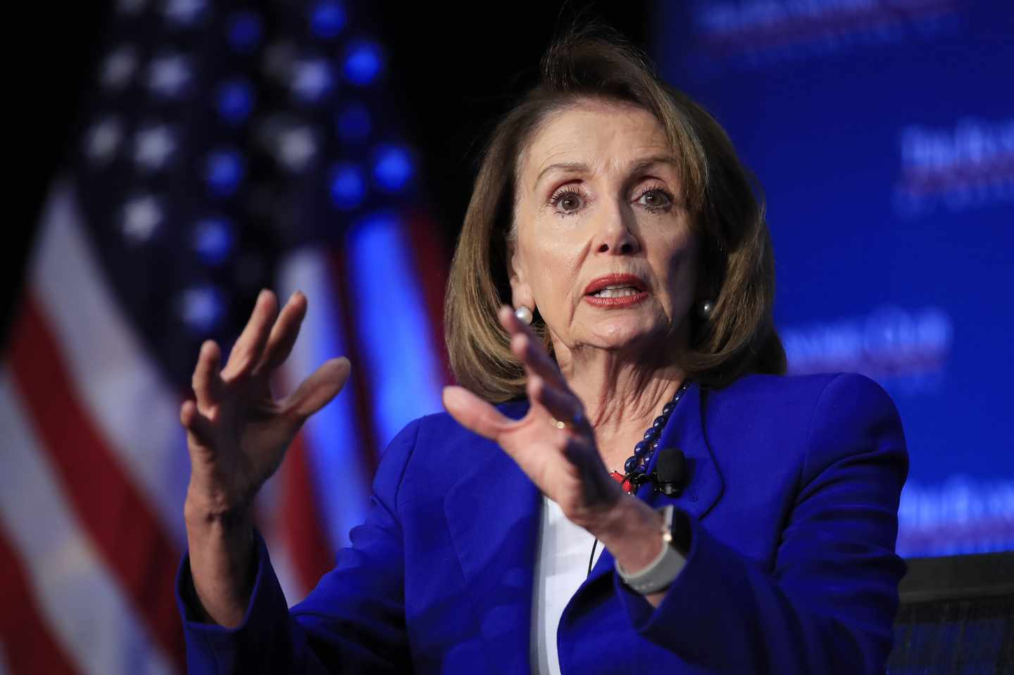 Nancy Pelosi.