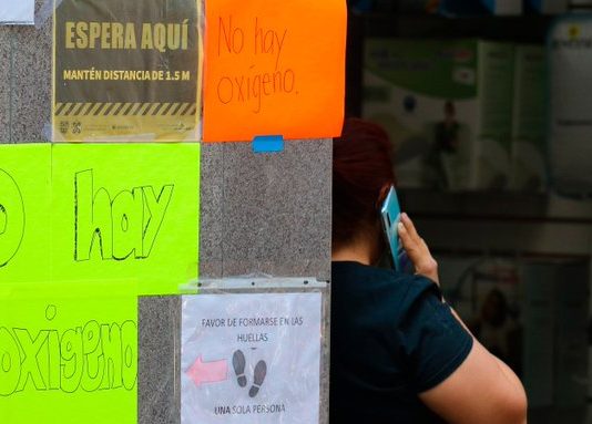 No hay oxígeno la escasez que asfixia a los enfermos de Ciudad de México