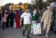 Arranca la vacunación de médicos en el norteño estado mexicano de Coahuila Soldados del Ejército