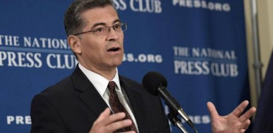 Xavier Becerra.