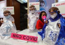 Un Niño Dios con cubrebocas para concienciar a los mexicanos más devotos figuras de Niño Dios con tapabocas