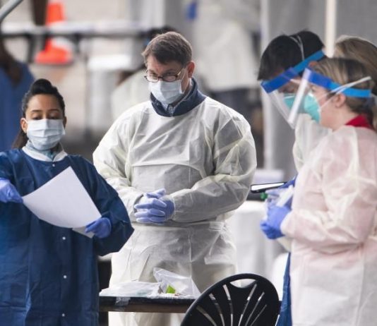 trabajadores de la salud