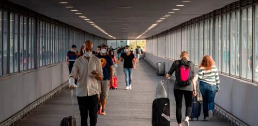 viajeros del Reino Unido