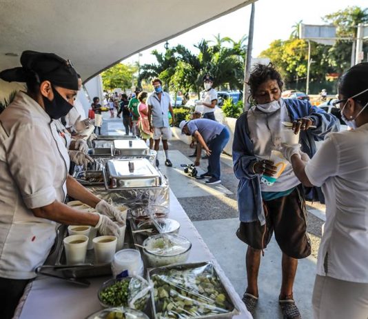 comida para personas de bajos recursos