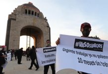 protesta en México