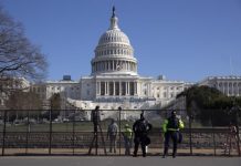 Falsa alarma en el Capitolio de EE.UU. por un incendio en sus proximidades Capitolio