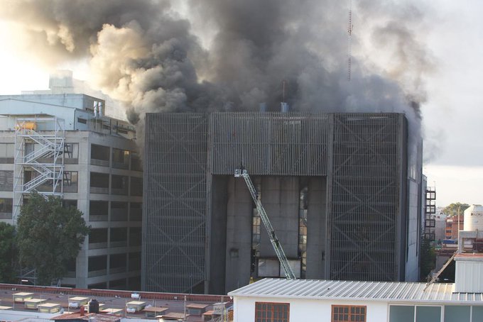 Incendio en Metro de Ciudad de México