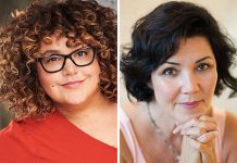 Iniciativa de cine y teatro ‘Nuestro Planeta’ se enfoca en el publico latino Elisa Bocanegra y Diana Burbano.