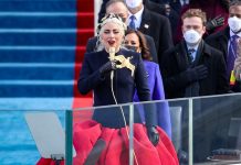 Lady Gaga deslumbra en la investidura de Biden Lady Gaga