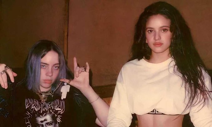 Rosalía y Billie Eilish