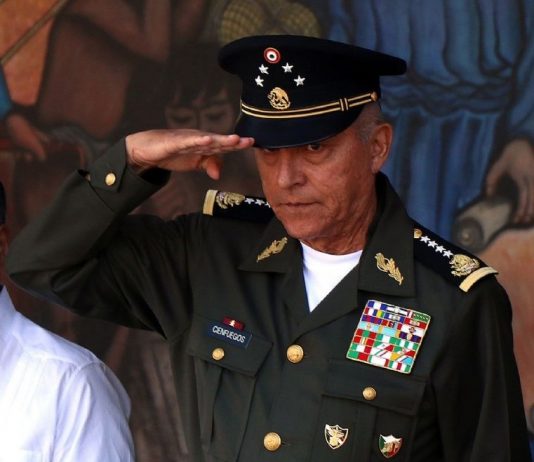 EE.UU. se reserva el derecho a procesar al general mexicano Cienfuegos Salvador Cienfuegos