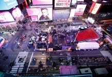 Nueva York marca la llegada del 2021 con un Times Square casi desierto Times Square