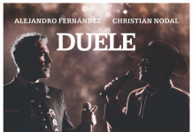 Alejandro Fernández, y Christian Nodal