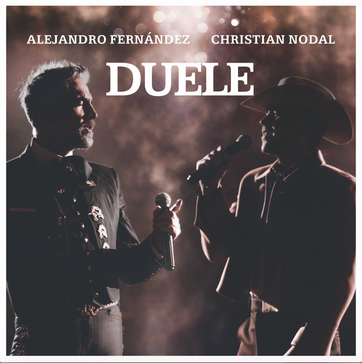 Alejandro Fern&aacute;ndez, y Christian Nodal