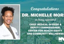 El Departamento de Salud nombra a su primera médica jefe Dra. Michelle Morse
