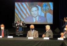 Cubanos piden a Biden que no suavice politica hacia Cuba si no hay cambios Marco Rubio