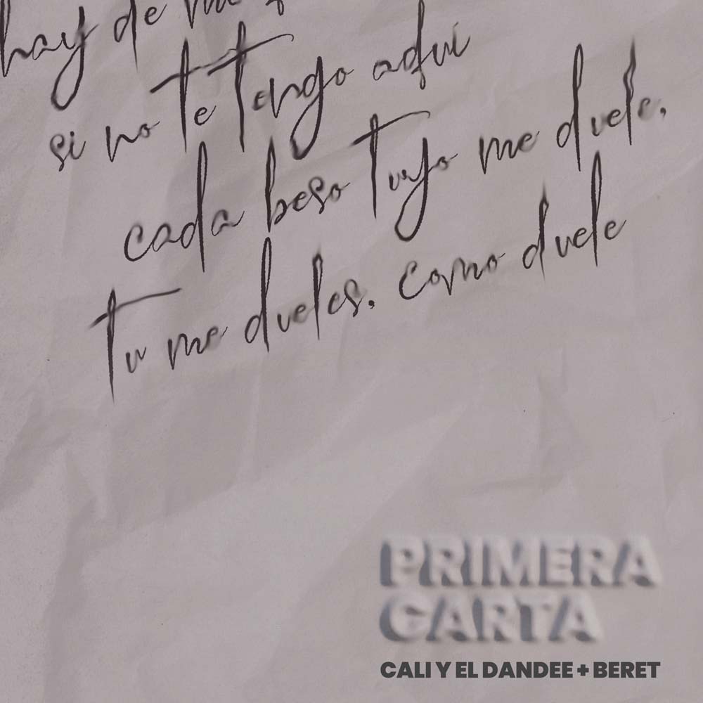 Arte de tapa para la canci&oacute;n &ldquo;Primera Carta".