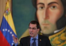 Venezuela acusa a Duque de usar a inmigrantes para solicitar fondos Jorge Arreaza
