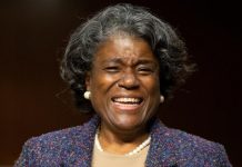 Estados Unidos dice que vetará las minas antipersona Linda Thomas-Greenfield