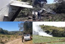 accidente aéreo en México