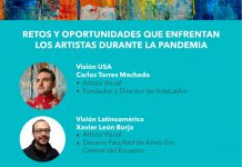 Retos y oportunidades que enfrentan los artistas durante la pandemia Retos y Oportunddes flyer