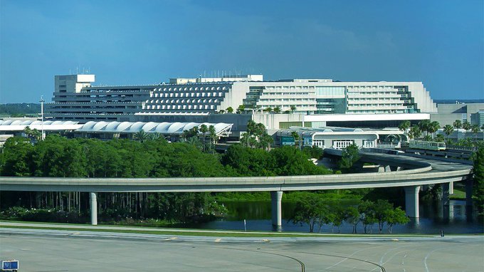 Aeropuerto internacional de Orlando.