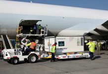 cargamento de vacunas llega a México
