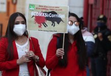 manifestantes pidió este viernes la abolición de las corridas de toros