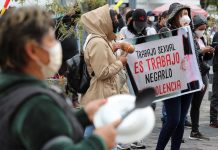 protestas en Ecuador