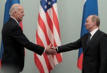 Joe Biden y Vladimir Putin