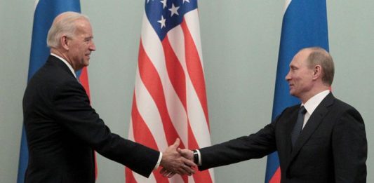Joe Biden y Vladimir Putin