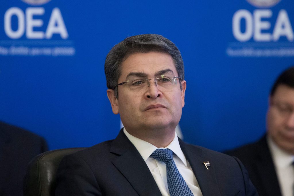 Acusación de narcotráfico contra el presidente Hondureño Acusación de narcotráfico contra el presidente Hondureño