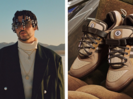 Bad Bunny y zapatilla