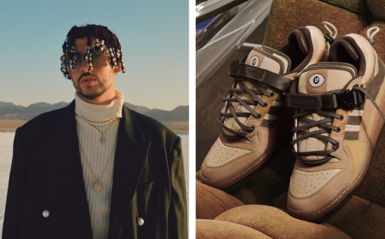 Bad Bunny y zapatilla